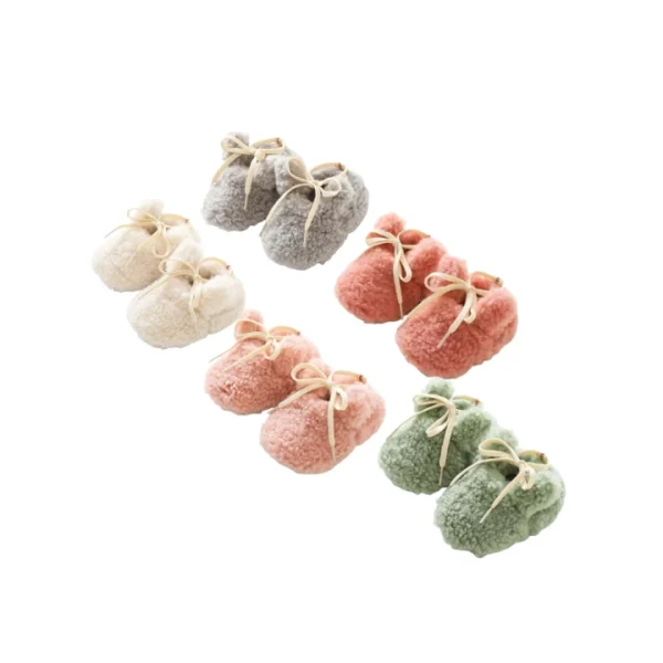 Non-Slip Baby Sock Shoes – Breathable Knitted Booties for Babies (6-12 Month)