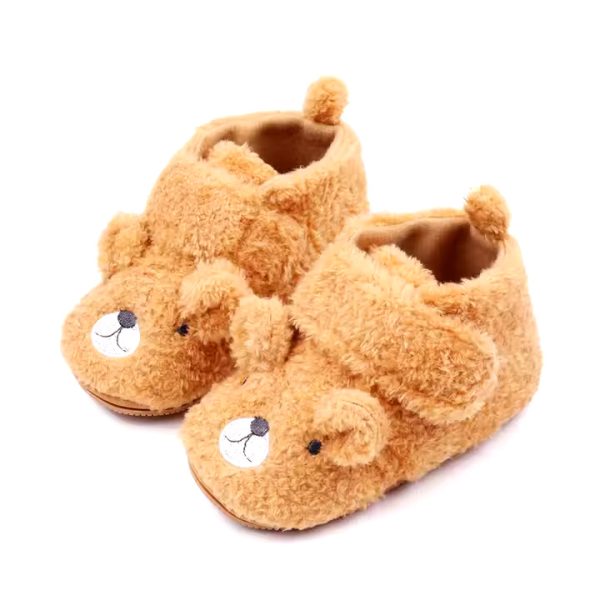 "Cuddly Bear Baby Booties – Cozy, Cute, and Perfect for Tiny Steps!" - Image 4