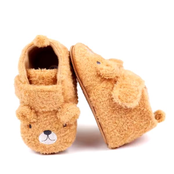 "Cuddly Bear Baby Booties – Cozy, Cute, and Perfect for Tiny Steps!" - Image 2